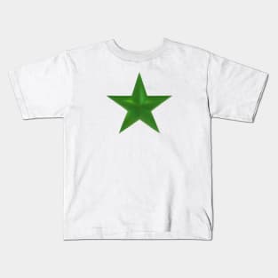 Green Esperanto Star Kids T-Shirt